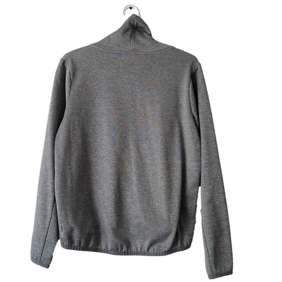 RBX high low hem cowl neck running jacket with size reflectors and zippers sz M - Picture 2 of 9